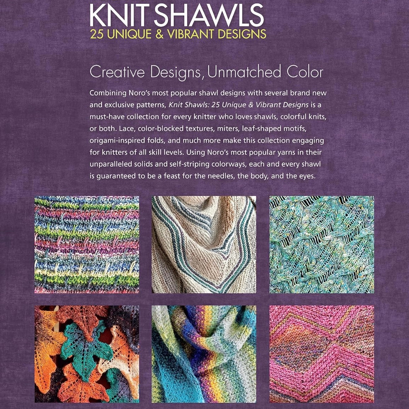 Timeless Noro: Knit Shawls: 25 Unique & Vibrant Designs