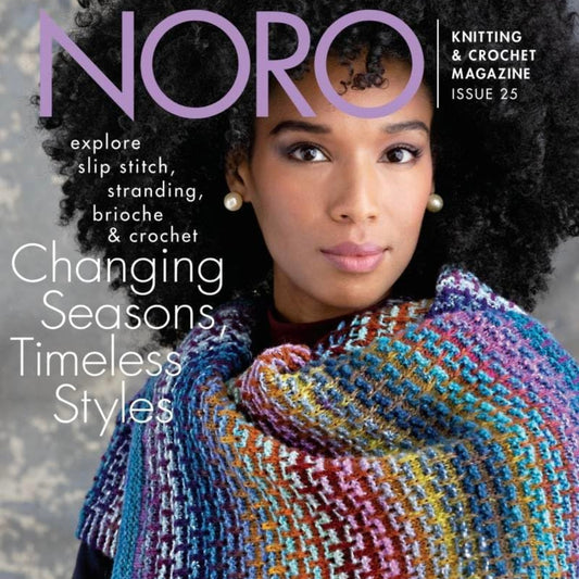 Noro Knitting & Crochet Magazine Issue #25 - Fall/Winter 2024